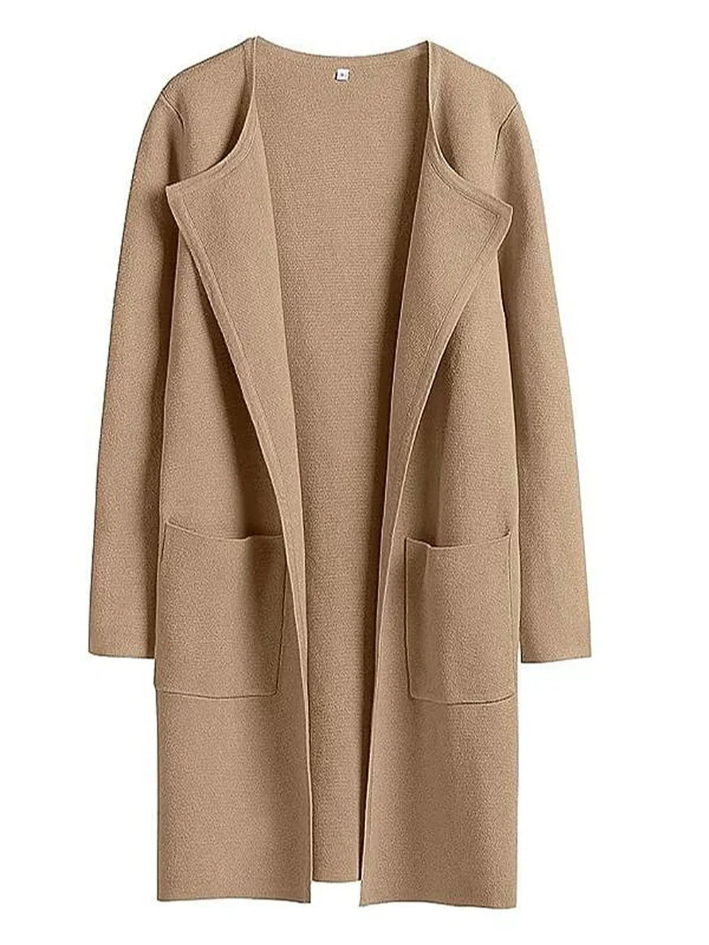 Manteau Long en Laine Mélangée | Élégance et Confort pour l'Hiver