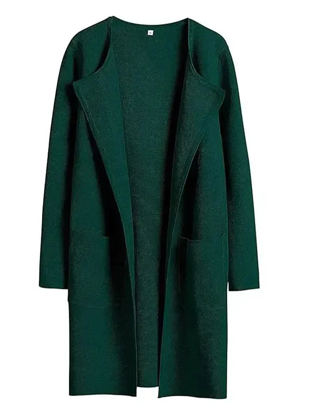 Manteau Long en Laine Mélangée | Élégance et Confort pour l'Hiver