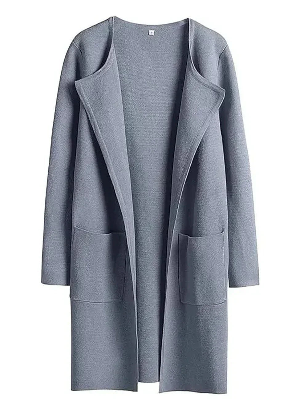 Manteau Long en Laine Mélangée | Élégance et Confort pour l'Hiver