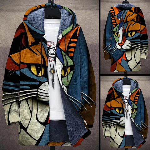 Veste Légère pour Femmes | Motif de Chat Amusant et Décontracté