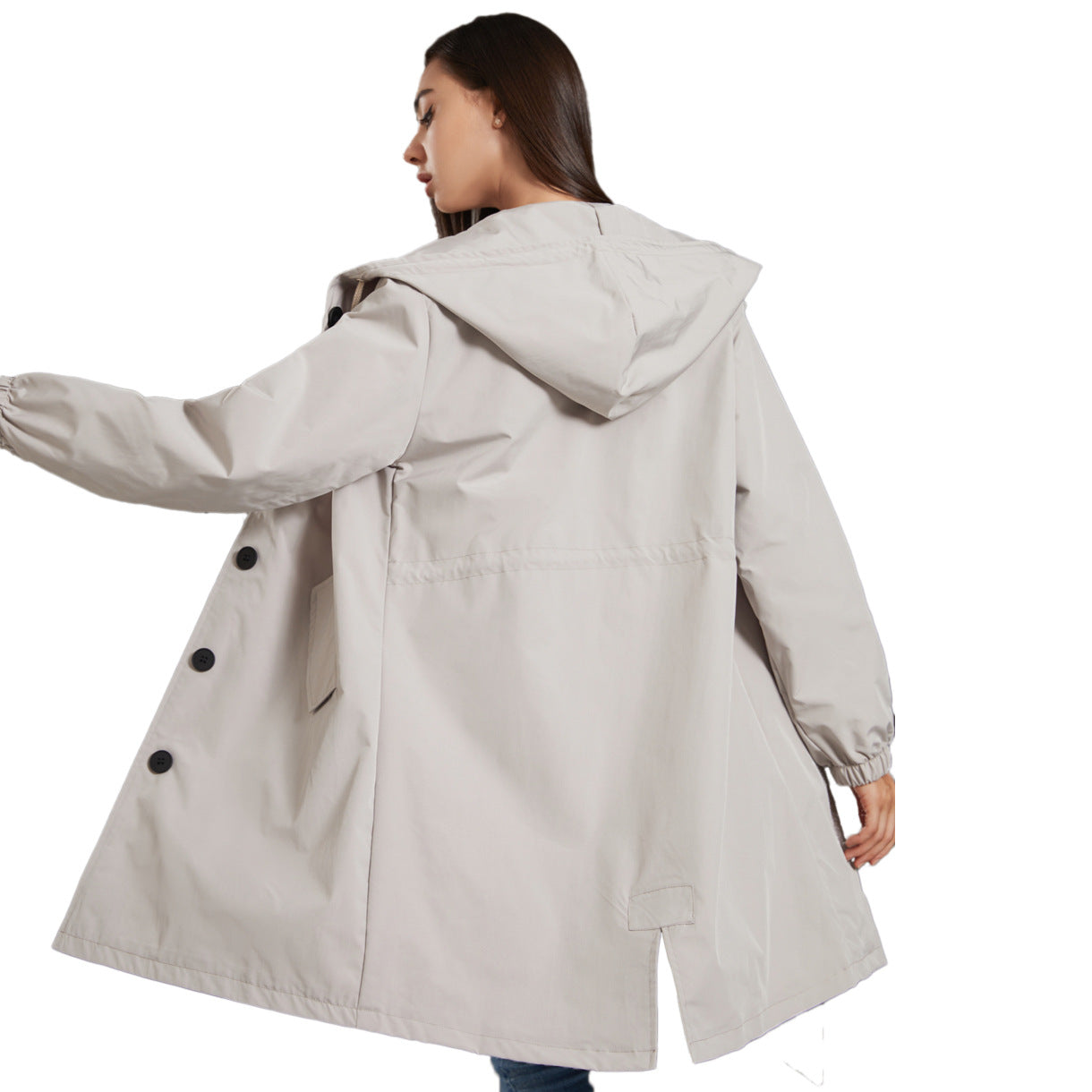 Veste de Pluie Imperméable pour Femmes | Légère et Coupe-Vent avec Capuche