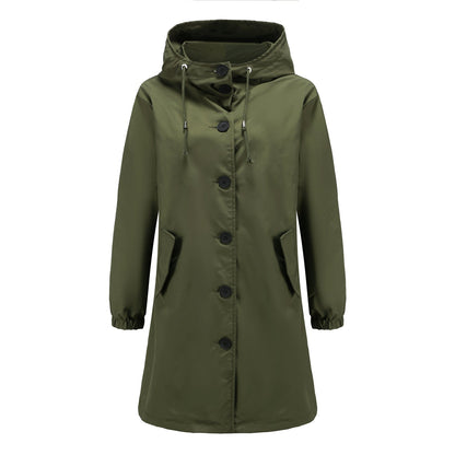 Veste de Pluie Imperméable pour Femmes | Légère et Coupe-Vent avec Capuche