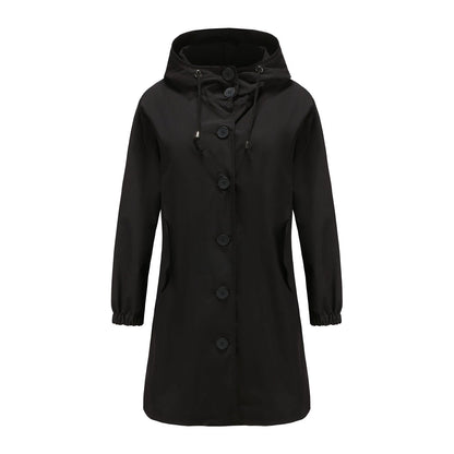 Veste de Pluie Imperméable pour Femmes | Légère et Coupe-Vent pour Activités Extérieures