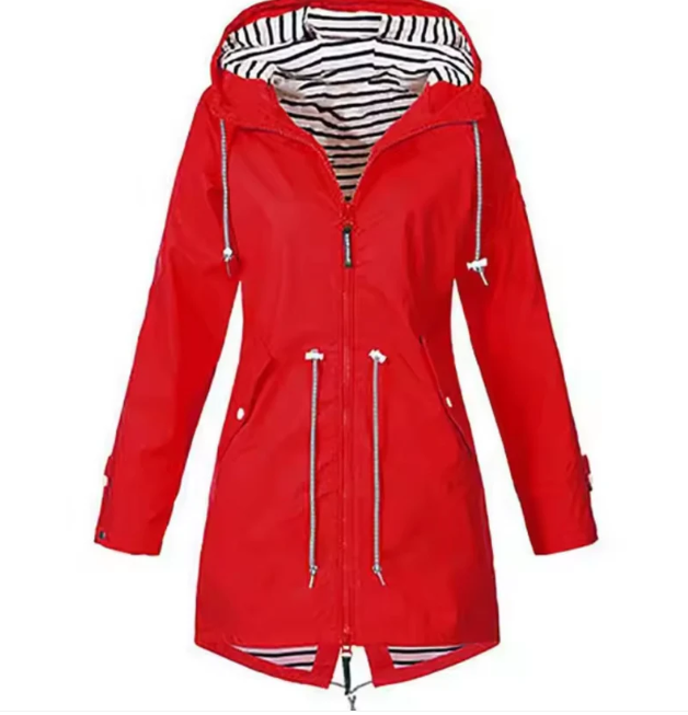 Veste Mi-Longue Légère pour Femmes | Taille Ajustable, Élégante et Respirante