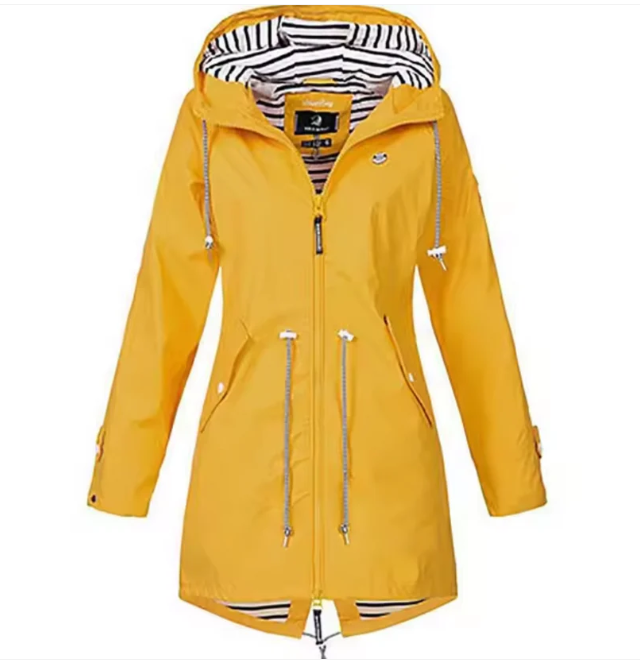 Veste Mi-Longue Légère pour Femmes | Taille Ajustable, Élégante et Respirante
