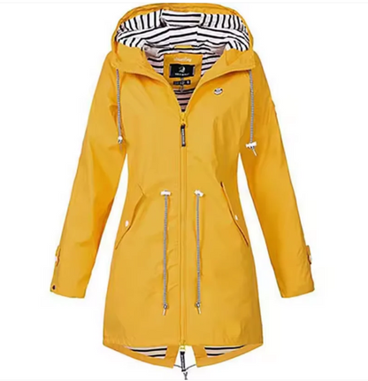 Veste Mi-Longue Légère pour Femmes | Taille Ajustable, Élégante et Respirante
