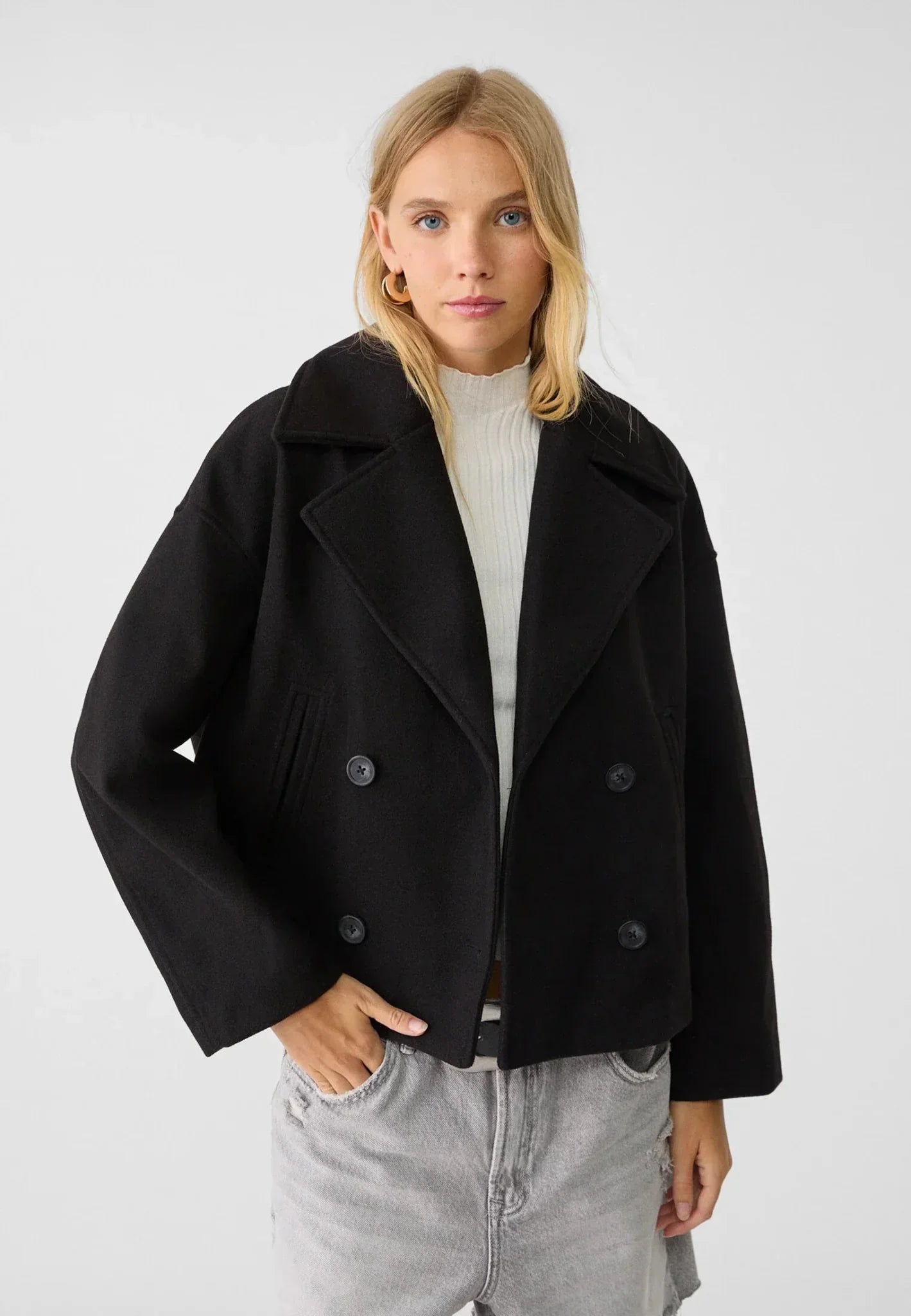 Veste Femme Oversized en Laine | Chic et Polyvalente pour Tenues Décontractées