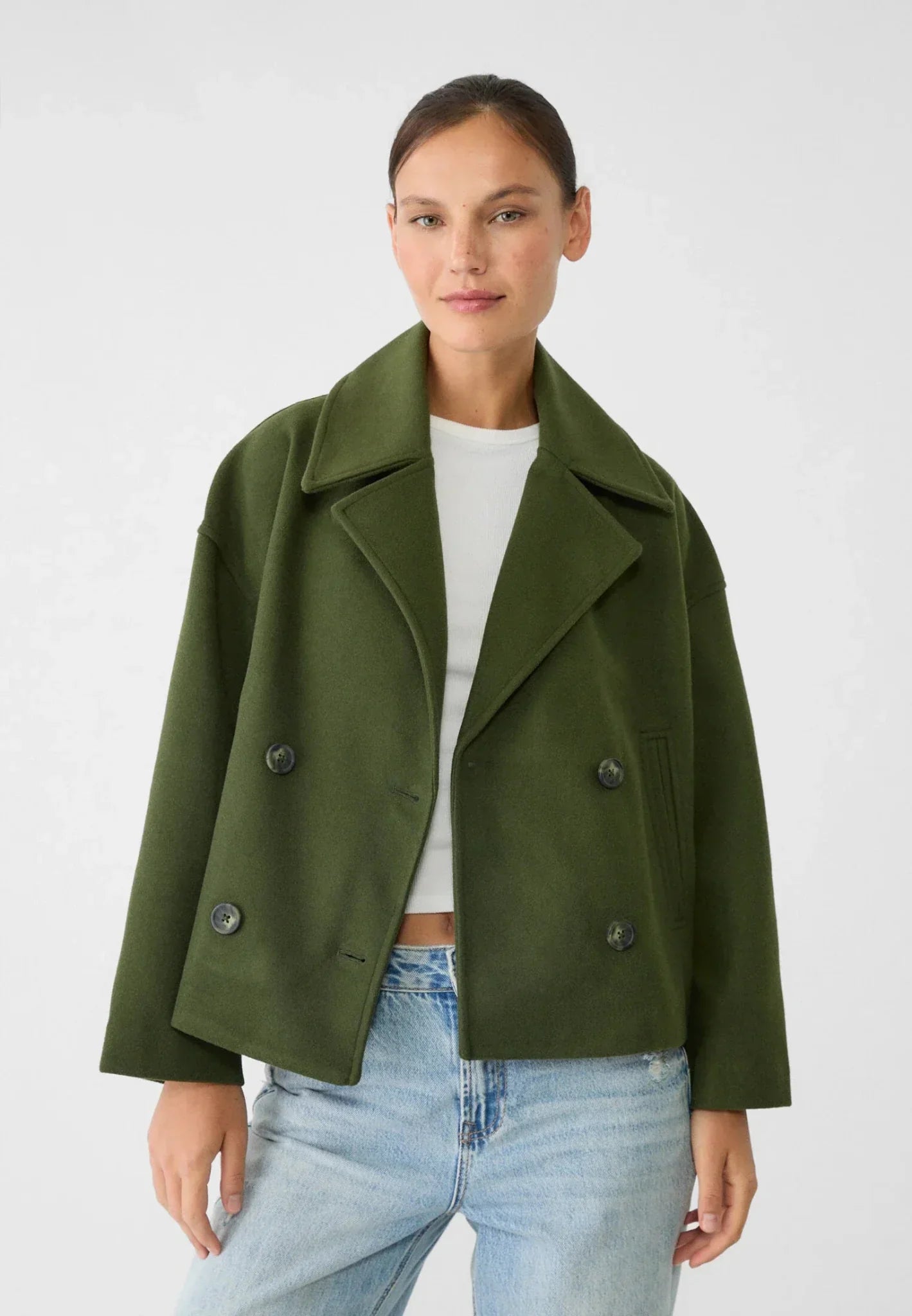 Veste Femme Oversized en Laine | Chic et Polyvalente pour Tenues Décontractées