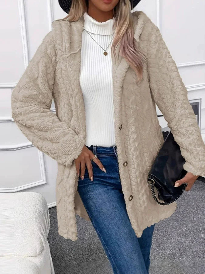 Veste Longue Oversized en Fleece | Confort et Style pour l'Hiver