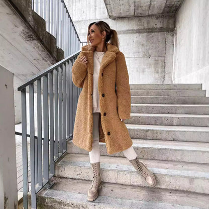 Manteau Long Oversized en Laine | Élégance et Confort pour l'Hiver