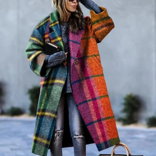 Manteau Long Oversize en Laine pour Femmes | Élégance et Confort en Hiver