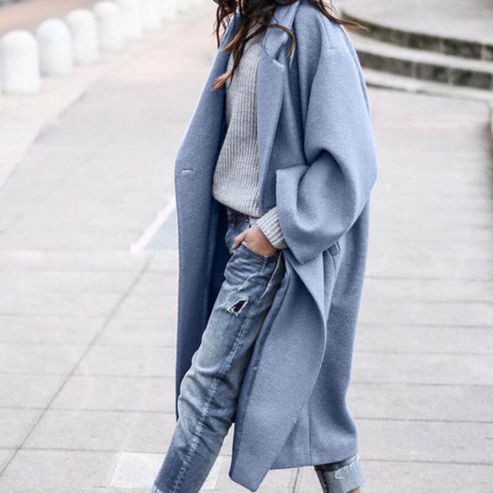 Manteau Long Oversize Femme | Confort et Style pour l'Automne et l'Hiver