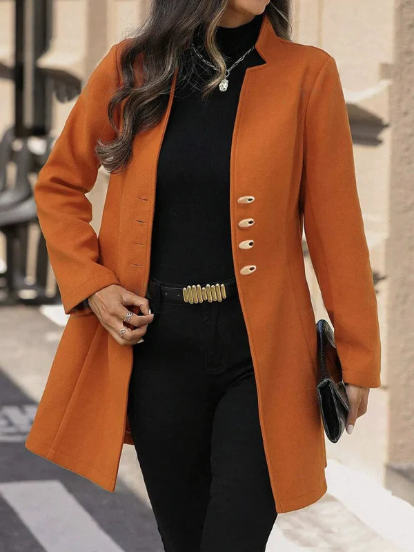Manteau en Laine Mi-Long Femme | Élégance et Confort pour l'Hiver