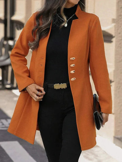 Manteau en Laine Mi-Long Femme | Élégance et Confort pour l'Hiver