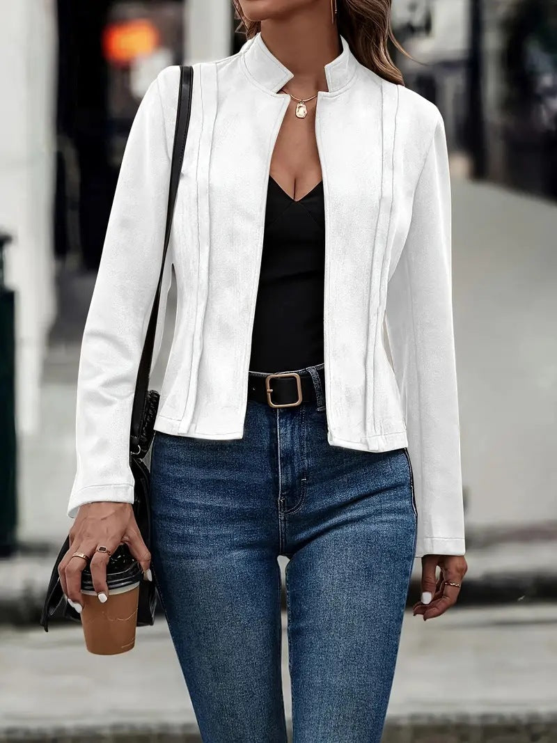 Veste Femme Slim Fit en Laine | Élégante et Confortable pour Automne/Hiver
