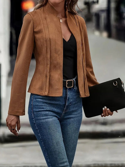Veste Femme Slim Fit en Laine | Élégante et Confortable pour Automne/Hiver