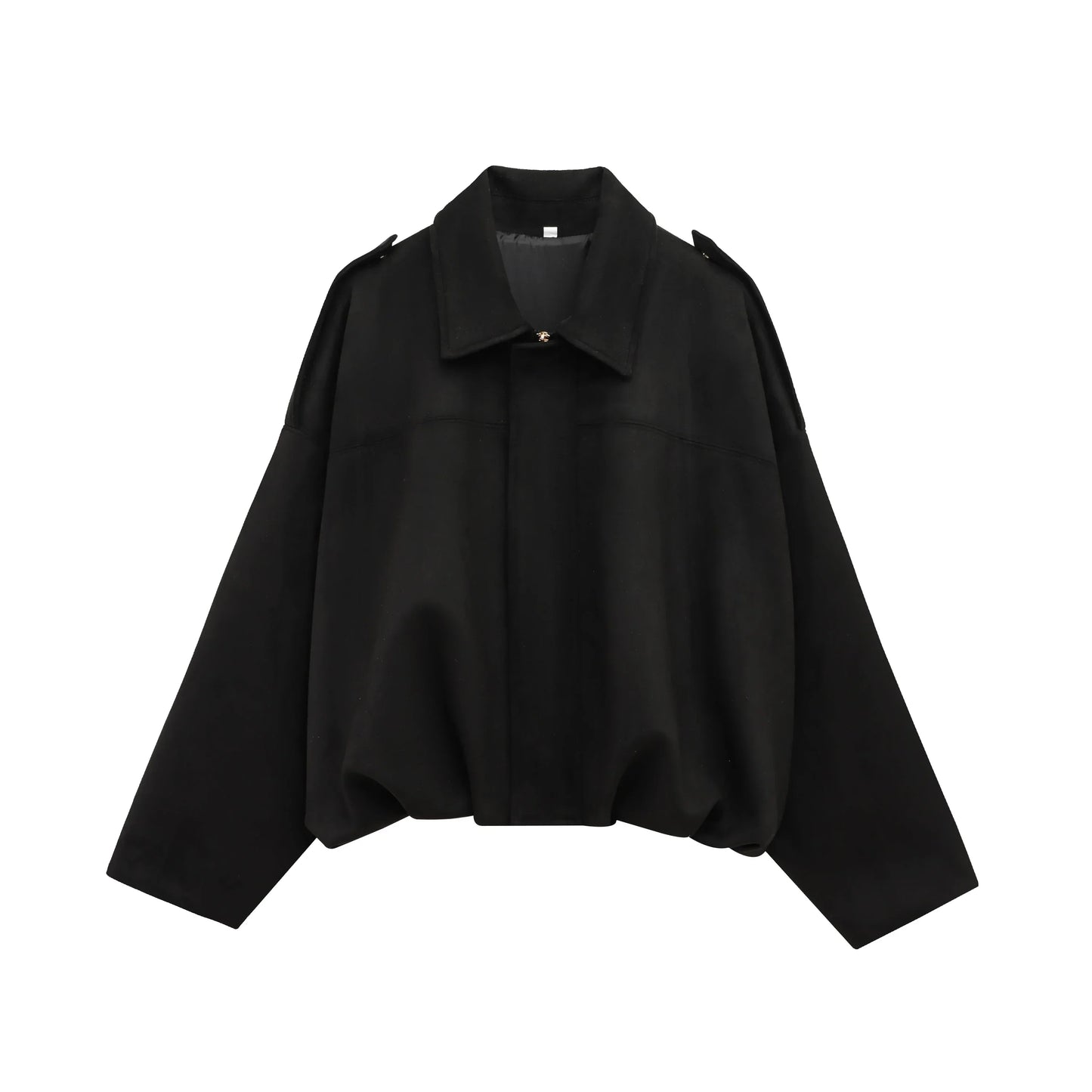 Veste Bomber en Suède pour Femme | Coupe Ample et Manches Longues