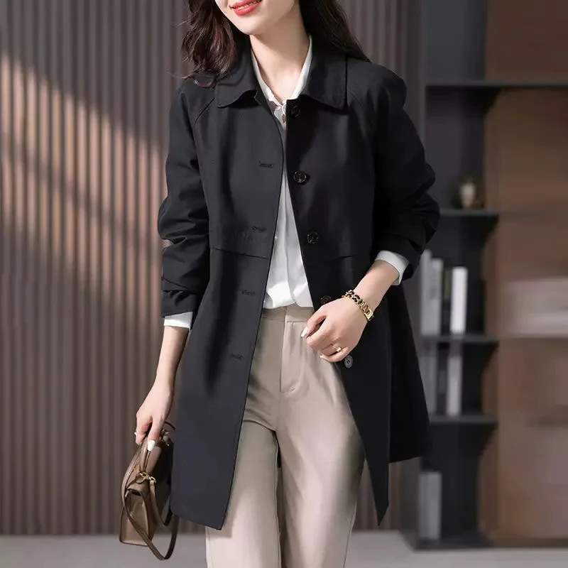 Manteau en Laine Mélangée Femme | Élégance et Chaleur pour l'Hiver