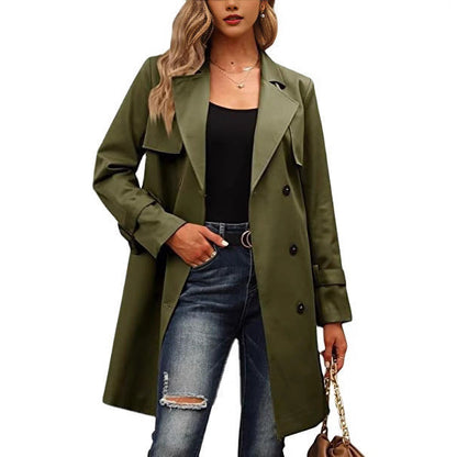 Manteau Long en Laine pour Femme | Élégance et Confort pour Saisons Froides
