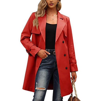 Manteau Long en Laine pour Femme | Élégance et Confort pour Saisons Froides
