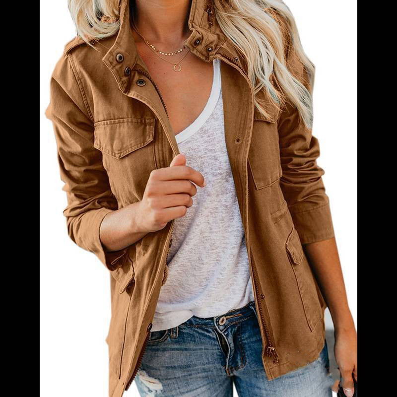 Veste Utilitaire Femme Confortable | Quatre Poches et Style Pratique