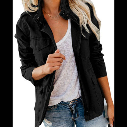 Veste Utilitaire Femme Confortable | Quatre Poches et Style Pratique