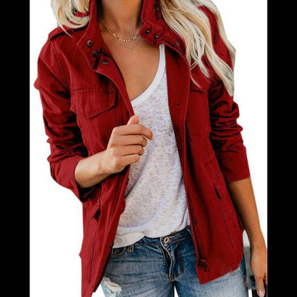 Veste Utilitaire Femme Confortable | Quatre Poches et Style Pratique