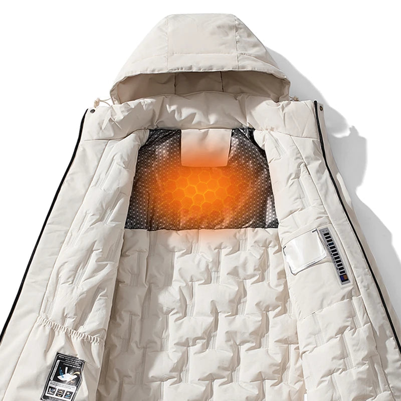 Veste Imperméable pour Femmes | Capuche Détachable et Poches Zippées