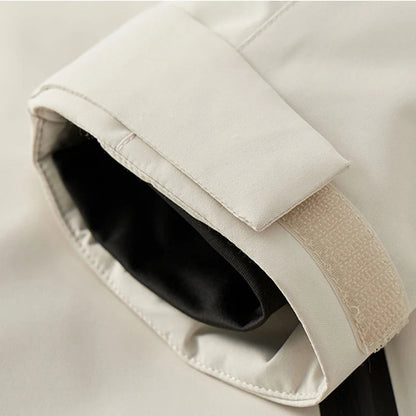 Veste Imperméable pour Femmes | Capuche Détachable et Poches Zippées