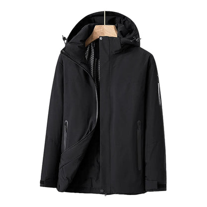 Veste Imperméable pour Femmes | Capuche Détachable et Poches Zippées