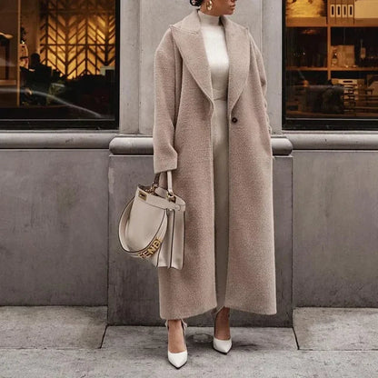 Manteau Oversized en Laine Mélangée | Élégant et Confortable pour Toutes les Occasions