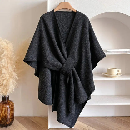 Poncho en Laine pour Femmes | Élégance et Chaleur pour Automne