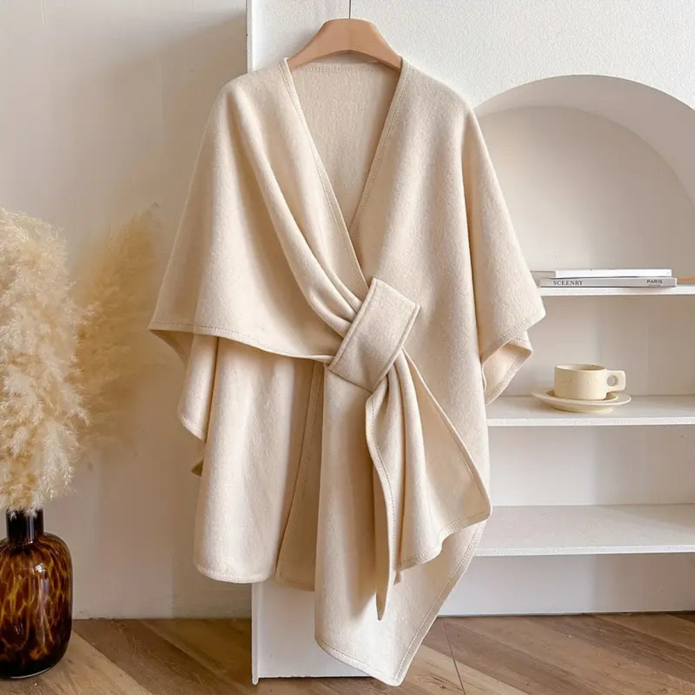 Poncho en Laine pour Femmes | Élégance et Chaleur pour Automne
