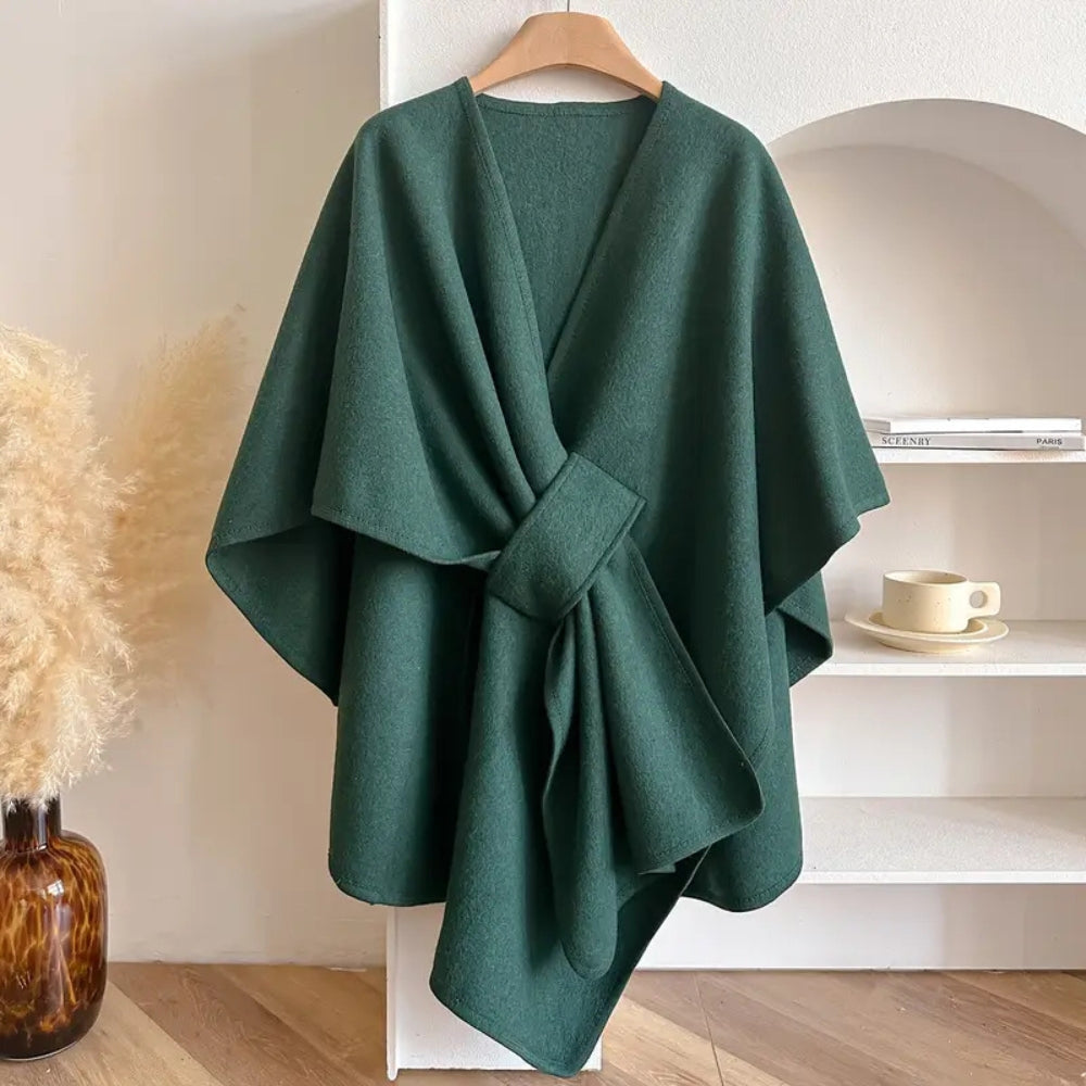 Poncho en Laine pour Femmes | Élégance et Chaleur pour Automne