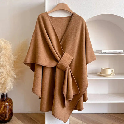 Poncho en Laine pour Femmes | Élégance et Chaleur pour Automne
