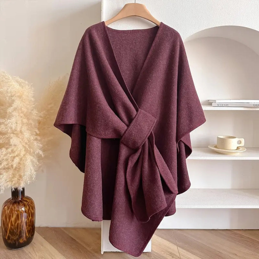Poncho en Laine pour Femmes | Élégance et Chaleur pour Automne