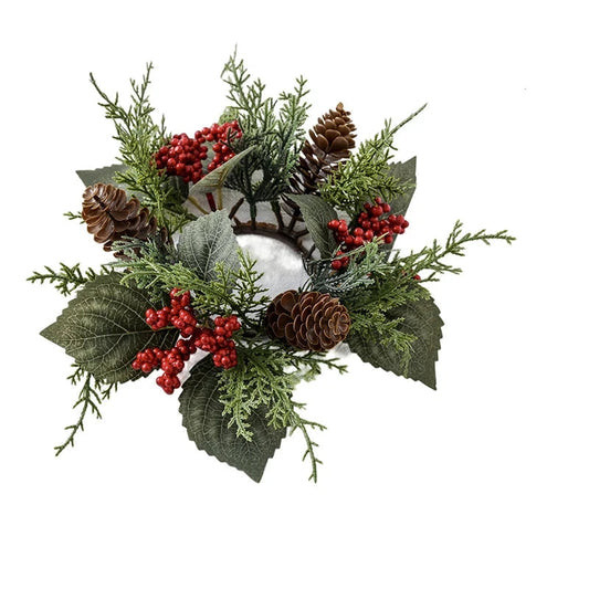 Support de Bougie de Noël | Élégance et Ambiance Festive