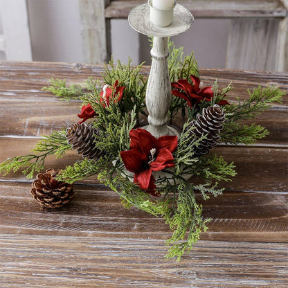 Support de Bougie de Noël | Élégance et Ambiance Festive