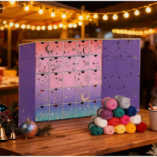 Ensemble de Tricot de l'Avent | 25 Jours de Projets Créatifs Festifs