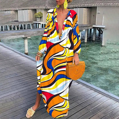 Robe d'Été Boho pour Femmes | Confort et Style avec Polyester Doux