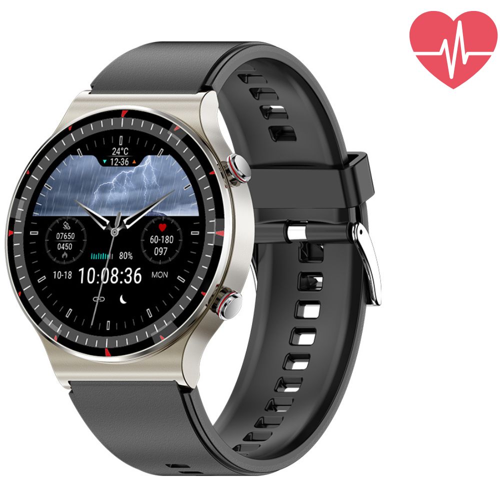 Montre Intelligente EKG PPG | Suivi de Santé et Activité Sportive