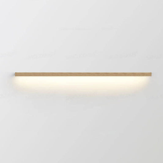 Lampe Murale LED en Bois | Éclairage Ambiant Minimaliste et Chaleureux