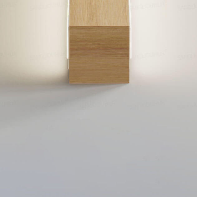 Lampe Murale LED en Bois | Éclairage Ambiant Minimaliste et Chaleureux
