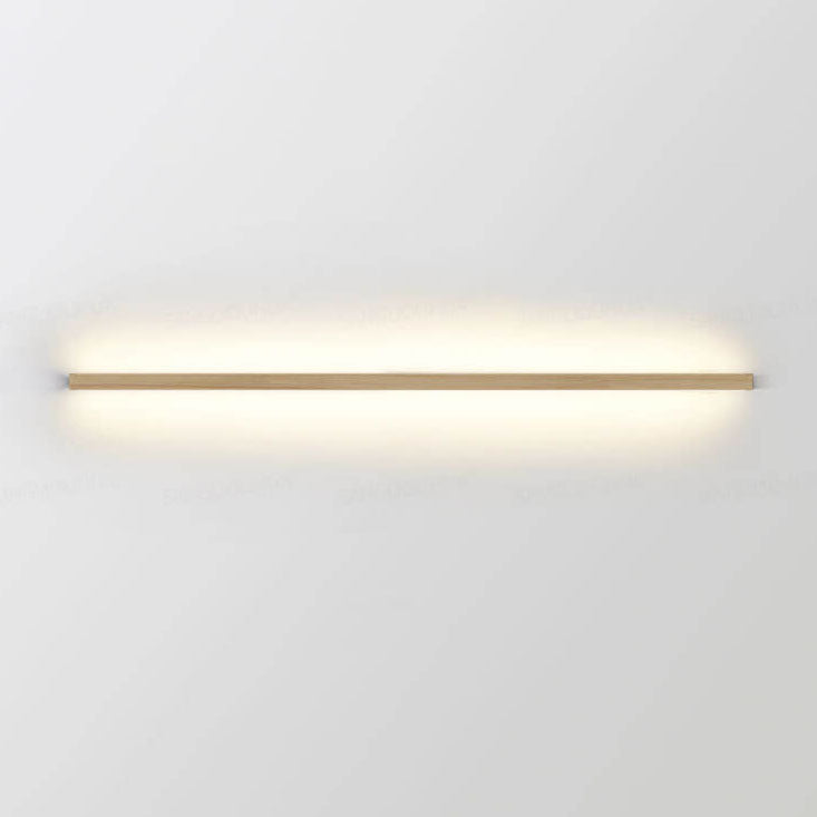 Lampe Murale LED en Bois | Éclairage Ambiant Minimaliste et Chaleureux