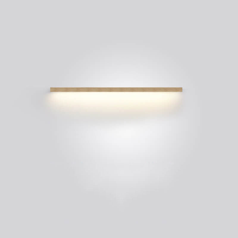Lampe Murale LED en Bois | Éclairage Ambiant Minimaliste et Chaleureux