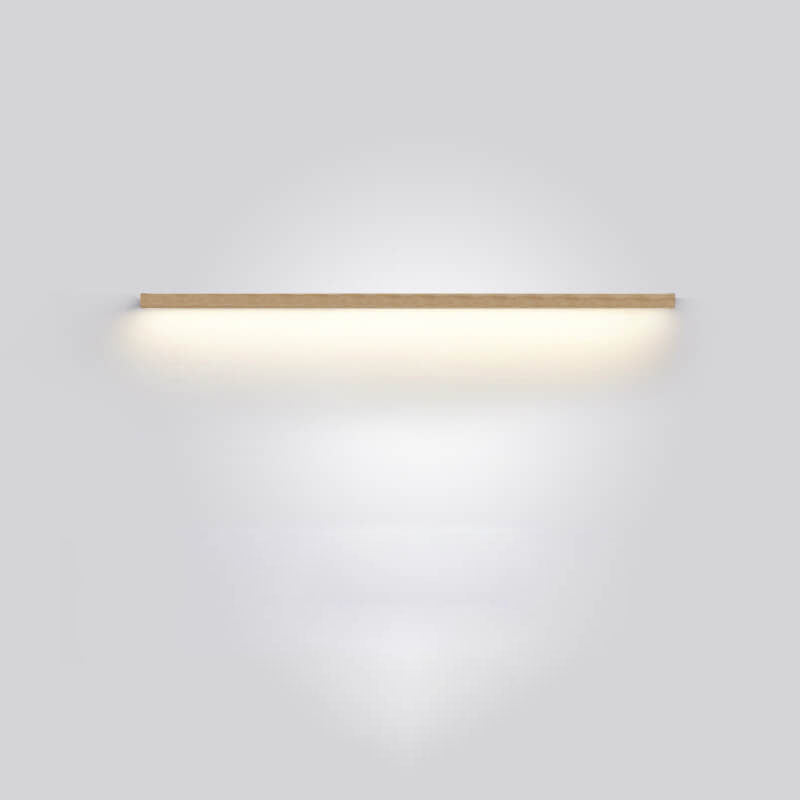 Lampe Murale LED en Bois | Éclairage Ambiant Minimaliste et Chaleureux