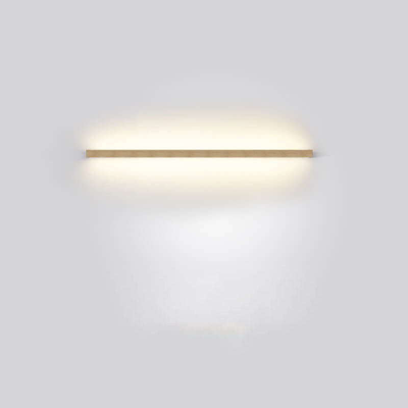 Lampe Murale LED en Bois | Éclairage Ambiant Minimaliste et Chaleureux