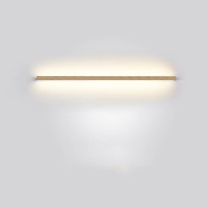 Lampe Murale LED en Bois | Éclairage Ambiant Minimaliste et Chaleureux