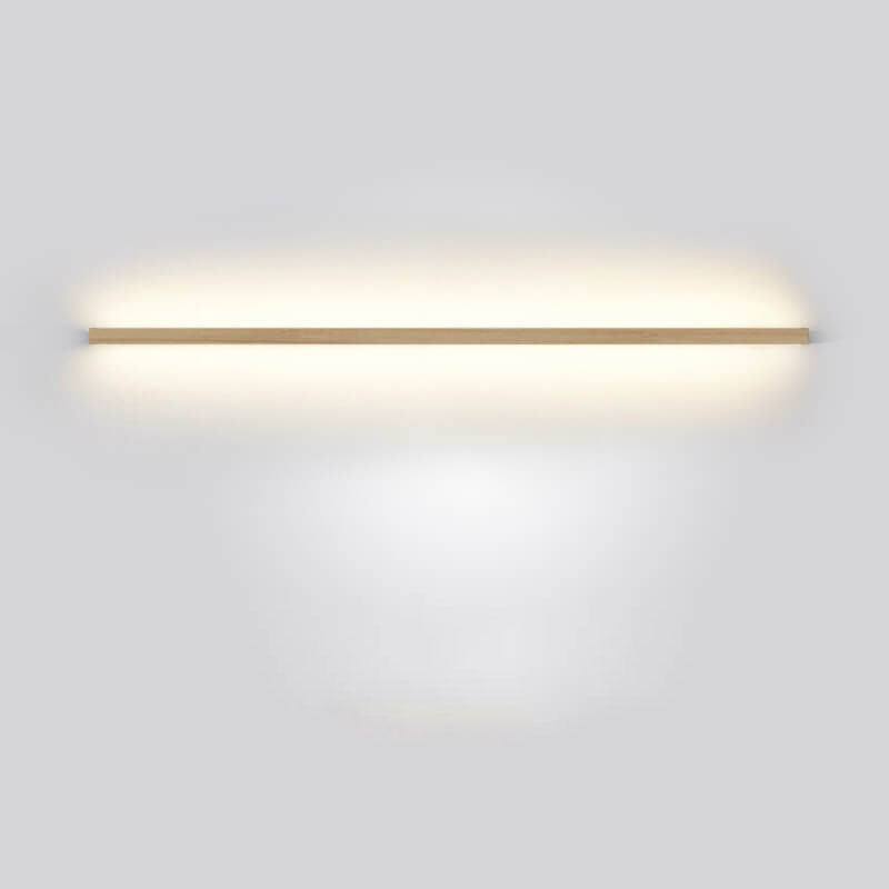 Lampe Murale LED en Bois | Éclairage Ambiant Minimaliste et Chaleureux