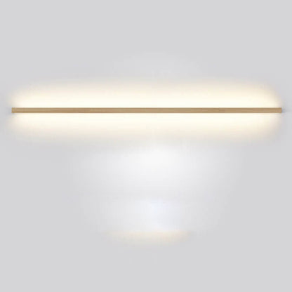 Lampe Murale LED en Bois | Éclairage Ambiant Minimaliste et Chaleureux